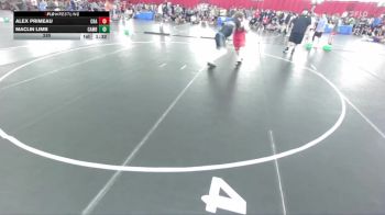 285 lbs Placement Matches (8 Team) - Maclin Limb, Cameron B vs Alex Primeau, Coon Rapids