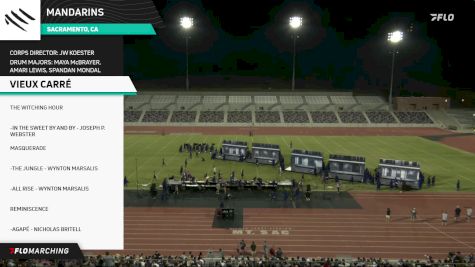 Mandarins "Vieux Carré" at 2024 Corps at the Crest