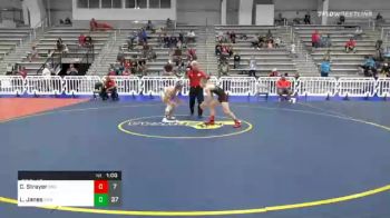 95 lbs Prelims - Colin Strayer, Indiana Outlaws Gold vs Lathen Janes, Indiana Force