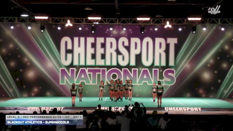 Blackout Athletics - Supermod3ls [2026 L3 - Rec Performance Elite - 14Y Day 1] 2026 CHEERSPORT National All Star Cheerleading Championship