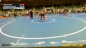 127 lbs Consolation - Reagan Eaton, Nebraska Wrestling Academy vs Kemauree Lovelace, HURRICANE WRESTLING ACADEMY