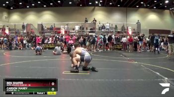 167 lbs Round 3 (6 Team) - Ben Shafer, Elite Athletic Club DZ vs Carson Maxey, Illinois KIA