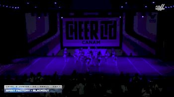 Spirit Factory - Blackout [2026 L2 Junior - D2 - Small Day 1] 2026 CANAM Grand Nationals