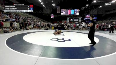 126 lbs Cons. Sub-rd Of 32 - Brady Glynn, IL vs Louis Kennedy, NY