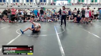 92 lbs Round 3 (6 Team) - Kade Morrison, Killer Elite vs Jason Soesbe, Cocoa Beach WC