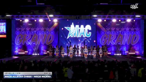 Mac's Allstar Cheer - Wicked [2025 L4 - U18 Day 2] 2025 The American Grand Grand Nationals