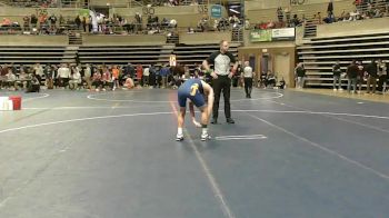 133 Championship Bracket Cons. Round 2 - Carson Ebner, Elk River vs Donavin Ward, Hastings