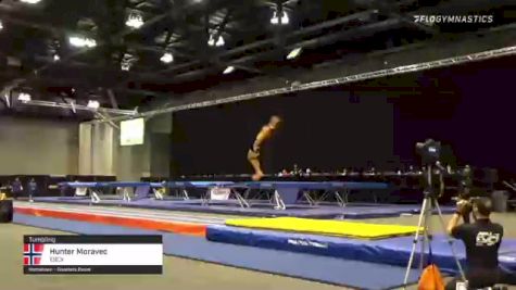 Hunter Moravec - Tumbling, ESCX - 2021 USA Gymnastics Championships