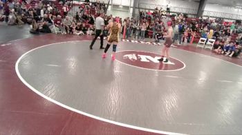 145 lbs Cons. Round 1 - Jenna Woodard, Torrington vs Jenica Steely, Lingle-Ft. Laramie/Southeast