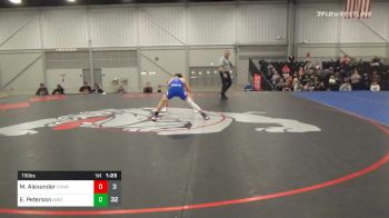 115 lbs Prelims - Michael Alexander, POWA vs Ethan Peterson, OKRTC