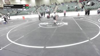 86 lbs 2nd Place - Louie Hauder, Spanish Springs WC vs Kai Reilly, Damonte Mustangs WC