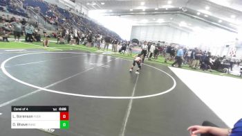 54 lbs Consi Of 4 - Lathan Sorenson, Yucaipa Thunder WC vs Dhrumit Bhave, Rancho Bernardo WC