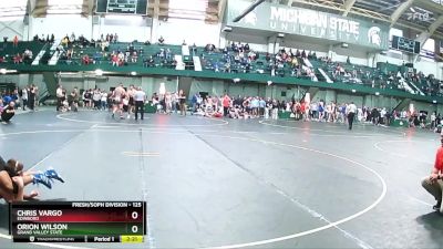 125 lbs Cons. Round 4 - Orion Wilson, Grand Valley State vs Chris Vargo, Edinboro