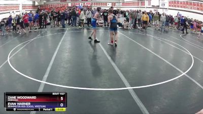 132 lbs Cons. Semi - Zane Woodward, Nebraska vs Evan Warner, Bennington High School Wrestling