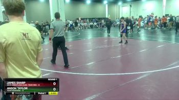 106 lbs Round 1 (6 Team) - Anson Taylor, Team Montana vs James Sharp, S.E.O. Wrestling Club- Team Red