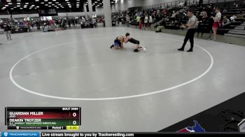 144 lbs Cons. Round 9 - Deakin Trotzer, D.C. Everest Treetoppers Wrestling Club vs Guardian Miller, Ohio