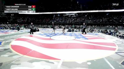 1st Place Match - Kale Crowser, Philip/Kadoka Area/Wall vs Jhett Eklund, Burke/Gregory