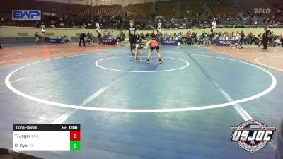 60 lbs Consolation - Toby Jager, Carl Albert vs Rocco Ryal, Tuttle Wrestling