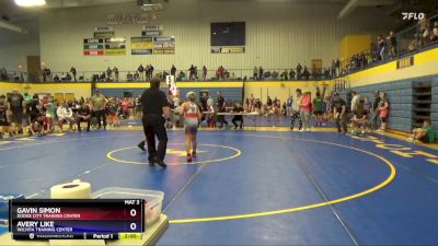 98 lbs Semifinal - Josiah Bilby, Kanza FS/GR Wrestling Club vs Maxuim Tuttle, Central Kansas Young Lions Wrestling Club