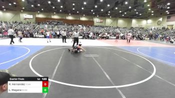 81 lbs Quarterfinal - Royce Hernandez, Team Pride Academy vs Layton Magana, Redwood WC