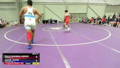 215 lbs Placement Matches (16 Team) - Italo Chavarria-Mendez, Texas Red vs Samuel Fletes, Louisiana Red