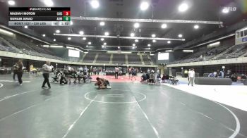 220 lbs 3rd Place - Masiah Moton, Chesapeake vs Suhaib Awad, Ashburn