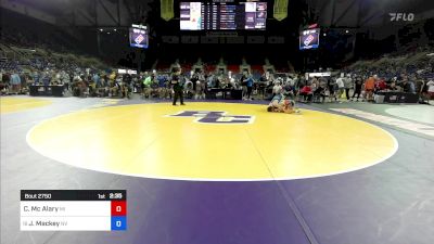 132 lbs Cons 32 #2 - Conor Mc Alary, MI vs Jaxon Mackey, NV