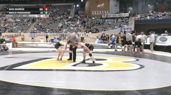 138 lbs Cons. Round 2 - Brock Fernandez, St. Xavier vs Jack Harrod, Bullitt East