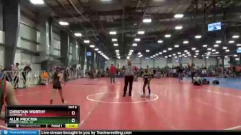 60 lbs Round 1 - Allie Procter, Morris Fitness vs Christain Worthy, Scorpions