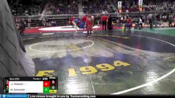 2A-113 lbs Quarterfinal - Jackie Meador, Big Piney vs Wyatt Sylvester, Lingle-Ft. Laramie/Southeast