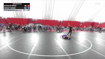 77 lbs Cons. Round 3 - Nicholas Friess, Ringers Wrestling Club vs Wesley Tanner, Team Nazar Training Center