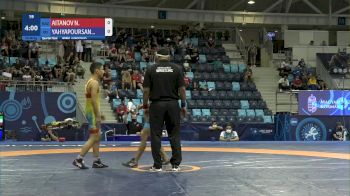 48 kg 1/4 Final - Nurdanat Aitanov, Kazakhstan vs Ali Mohammad Yahyapoursangtarashani, Iran