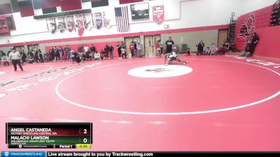 110 lbs Round 3 - Angel Castaneda, Victory Wrestling-Central WA vs Malachi Lawson, Goldendale Grapplers Youth Wrestling