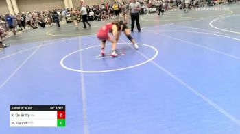 155 lbs Consi Of 16 #2 - Kira De Brito, Titan Mercury WC vs Mia Garcia, Sultana