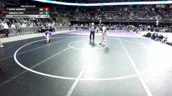 Quarterfinal - Hope Kemnitz, Bon Homme/Scotland/Avon vs Jessica Hite, Custer