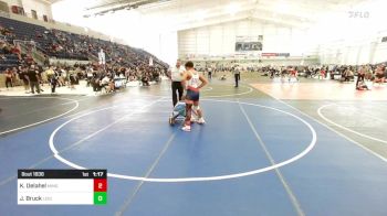 150 lbs Quarterfinal - Koby Delahel, Mingus vs Justin Bruck, Legion Wc