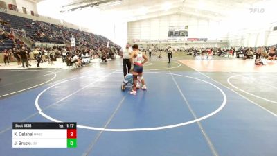 150 lbs Quarterfinal - Koby Delahel, Mingus vs Justin Bruck, Legion Wc