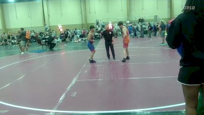 136 lbs 3rd Place - Brody Leal, Youth Impact Center Wrestling Club vs Nicholas Aguilar, Florida Scorpions