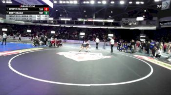 Girls 170 lbs Champ. Round 2 - Evette Esquivel, Toppenish (Girls) vs Zoey Egaas, Federal Way (Girls)