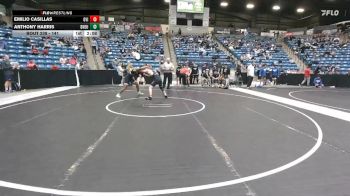 141 lbs Cons. Round 3 - Anthony Harris, Doane University vs Emilio Casillas, Grand View (Iowa)