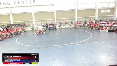 138 lbs Placement Matches (16 Team) - Clinton Shepherd, Indiana vs Hunter Stevens, Wisconsin