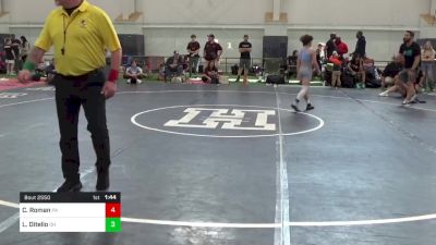 85-S lbs Round Of 16 - Collin Roman, PA vs Liam Ditello, OH