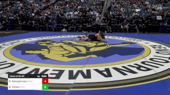 150 lbs Consi Of 32 #2 - Reed Kamperman, Mountain View OR vs Boston Tazioli, Crater