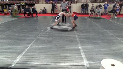 100_B lbs Round Of 32 - Jaxon Zapotpcky, Hazleton vs Parker Adkins, Saegertown