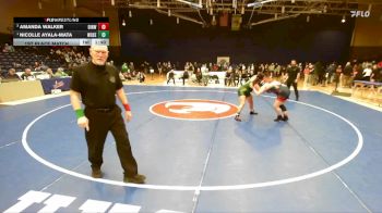 185 lbs 1st Place Match - Nicolle Ayala-Mata, Woodbridge Senior vs Amanda Walker, Dinwiddie County