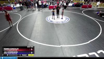 63 lbs 7th Place Match - Romeo Gonzalez, G-Style Wrestling Club vs Ian Mondragon, Rough House Wrestling