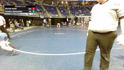 115 lbs Semifinal - Dexter Ward, Chestnut Ridge vs Dominic Hernandez, Philadelphia