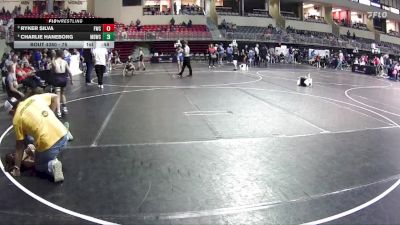 75 lbs 3rd Place Match - Ryker Silva, Fremont Wrestling Club vs Charlie Haneborg, Midwest Destroyers Wrestling Club