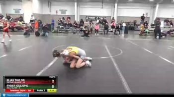 72 lbs Round 2 (4 Team) - Ryder Gillispie, Bull Island vs Elias Taylor, Daytrip Orange