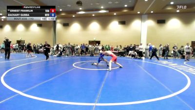 113 lbs Cons. Round 3 - Ernest Franklin, Texas vs Zachary Gubba, New York